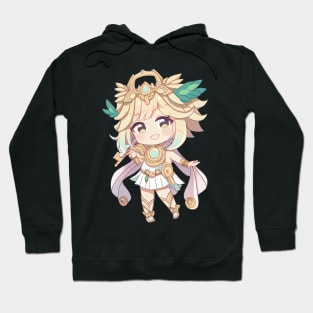 Virgo Chibi Zodiac Anime Girl Hoodie